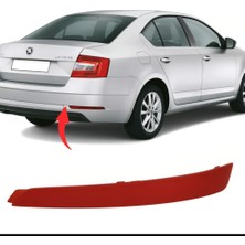 Artea 5E5945106 Reflektör Arka Tampon Sag Octavia 2013-2017 Siyah