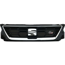 Artean 6F0853654E 9B9/6F0854643B 2zz Ön Panjur Krom Çerçeve Seat Ibiza Fr 2018-2024 Siyah