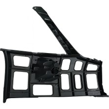 Artean 5E0807055F Ön Tampon Braketi  L Octavia 2017 ve Üzeri Siyah