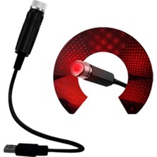 Mena Rise Araç Içi USB Li Aydınlatma Lazer Işık