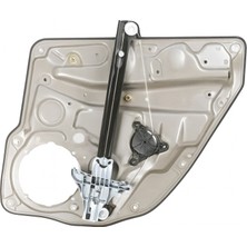 Artean 1J4839461F Kapı Cam Mekanizması Arka L Saclı Bora 99-05 Siyah