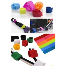 Mena Rise 12 Li Kablo Tutucu Cırt Kulaklık Fare Airfry Ev Ofis Için Kablo Düzenleyici Sabitleyici