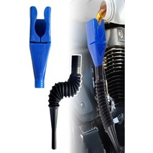 Mena Rise Plastik Araç Motosiklet Motor Yağ Hunisi Sıvı Aktarım Mazot Benzin Yağ Hunisi