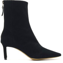 Sofia Baldi Vony Siyah Süet Kadın Topuklu Bot