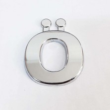 Mena Rise Ö Harfi Villa Tipi Krom Yapışkanlı 9 cm Harf