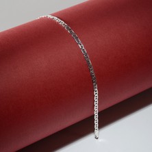 Silvalli 80 Mikron Barlı Gümüş Bileklik