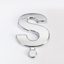 Mena Rise Ş Harfi Villa Tipi Krom Yapışkanlı 9 cm Harf