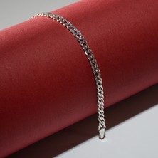 Silvalli 80 Mikron Rambo Gümüş Bileklik