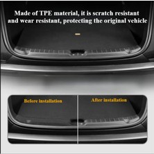 Oled Garaj Tesla Model Y ve Juniper Için Uyumlu Arka Bagaj Eşik Koruma Kaplaması