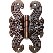 Skygo Dekoratif Sac Kelebek Menteşe - Büyük, Antik, 1 Adet