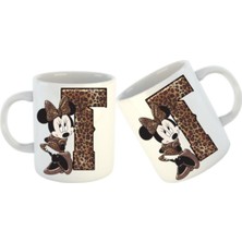 T Harf Baskılı Kupa Bardak Modelleri