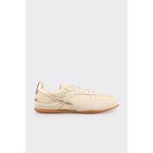 Elle Ekru Deri Kadın Spor Ayakkabı