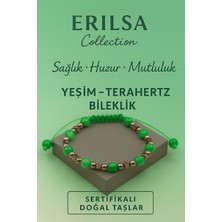 Erilsa Sertifikalı Terahertz Yeşim Taşı Bileklik – Sağlık, Huzur ve Mutluluk Veren Doğal Taş