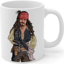 Jack Sparrow Baskılı Kupa Bardak