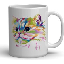 Kedi Baskılı Bardak