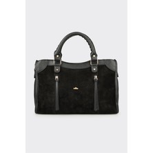 Elle Siyah Kadın El Çantası