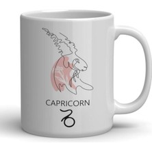 Beyaz Oğlak Burcu Baskılı