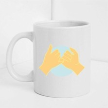 Best Frıends Beyaz Baskılı Kupa