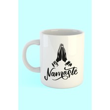 Namaste Baskılı Kahve Kupası
