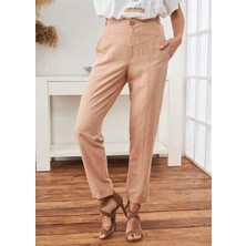 Relax Mode Kadın Keten Pantolon - 26018