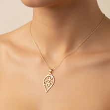 TabiTela 14 ayar altın kolye ucu D&T GM11065 1 gr