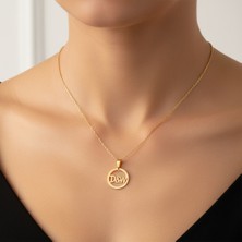 TabiTela 8 ayar altın kolye ucu D&W GM11103 1 gr