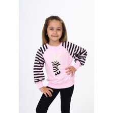 Toontoy Kız Çocuk Nakışlı Sweatshirt