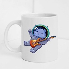 Beyaz Baskılı Kupa