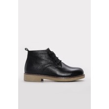 Fast Step Hakiki Deri Kürklü  Kadın Klasik Bot 257KZA2024