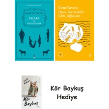 Alfa Yayınları Falaka ve Diğer Öyküler + Everest Açıkhava 38 - Hoca Nasreddin Gibi Ağlayan + Kör Baykuş