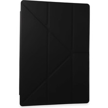 Evolvera Samsung Galaxy Tab A9 Kılıf Kalemlikli Mars Tablet Kılıfı - Siyah