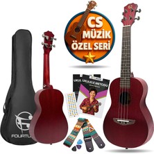 Fourtune Elio UKC-23RD Concert Ukulele Maun Hakiki Ağaç (Özel Seri)