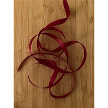 Ulutaş Ipek Nakış Kurdele 7mm 12,5 Metre Renk No: 2. Bordo.