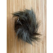 öztürk Ponpon Anahtarlık Yarı Çapı: 8 cm 1 Adet. Renk: Haki.