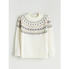 Lc Waikiki Yeni Sezon Bisiklet Yaka Erkek Çocuk Triko Kazak