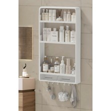 Hesaplı Kasa Yapışkanlı Banyo Mutfak Duvar Organizer, Havluluk, Şampuanlık, Kozmetik Organizer, Mutfak Rafı