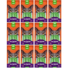 Kiwi Yammies Kiwi Pets KYCC-50530 Yammies Ton Balıklı Karidesli Sıvı Kedi Ödül Maması*12 Paket