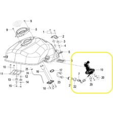 Kove 125R/250R/250RR Benzin Pompası