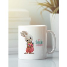 Beyaz Kupa Bardak G187 Aşk Dostluk Arkadaşlık Sevgi Kardeşlik Doğumgünü