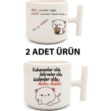 Mochi Ikili Motto Kupa Bardak