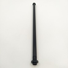 Retro Vitrini Dekoratif Avize Abajur Masa Lambası Uzatma Borusu Siyah Renk 25 cm