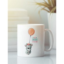 Beyaz Kupa Bardak G190 Aşk Dostluk Arkadaşlık Sevgi Kardeşlik Doğumgünü