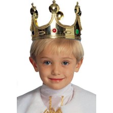 Mena Rise Plastik Kral Tacı Renk Çocuk Boy 45 cm