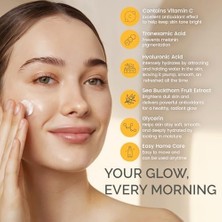 Mena Rise Lebelage Nemlendirici Aydınlatıcı ve Antioksidan Lekeli Ciltler Için C Vitamini Vıta C Emulsion