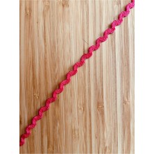 öztürk Su Taşı, Dekoratif Şerit. 1cm x 10 Metre. Nar Çiçeği Tonu.