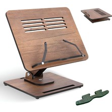 Mena Rise - Dykos Yükseklik Ayarlanabilir Katlanabilir 360º Dönebilen Kitap Okuma ve Laptop