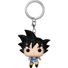 Mena Rise Pop! Anahtarlık: Dbgt - Goku - Dragon Ball Yenilik Anahtarlık - Mini Figür - Çorap Dolgusu - Hediye Fikri - Resmi Ürün - Hayranları - Sırt Çantası Dekoru