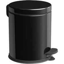 Mena Rise Pedallı Çöp Kovası Siyah 5 Lt (NV1002RS)