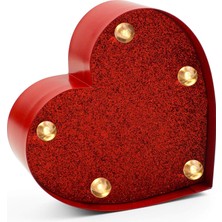 Mena Rise Işık Harf Kalp