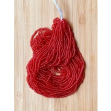 öztürk Mercan Rengi. Kum Boncuk Çekoslovakya, Adana, Hapishane Işi, Iğne Oyası ve Işleme Boncuğu 12DIZI